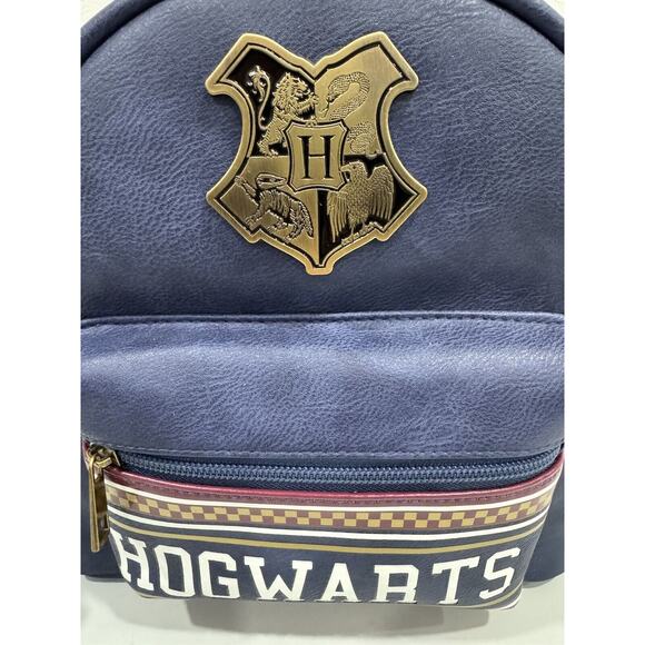87690.jpg Harry Potter Hogwarts Crest Blue Mini Backpack - BRAND NEW